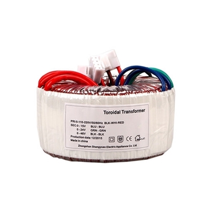 150VA Toroidal Transformer, 120V AC to 12V/24V/2x30V