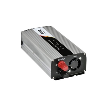 600 Watt Pure Sine Wave Power Inverter, 12V DC to 110V AC