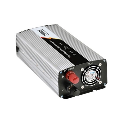 1000 Watt Pure Sine Wave Power Inverter, 12 Volt DC to 110 Volt AC