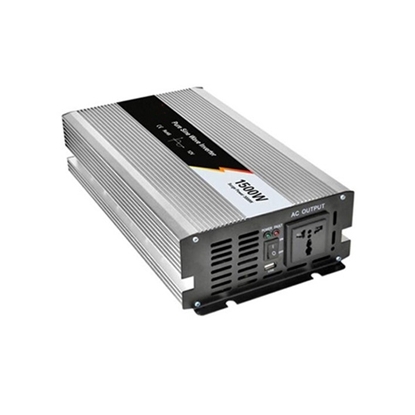 1500 Watt Pure Sine Wave Power Inverter, 12V DC to 120V AC