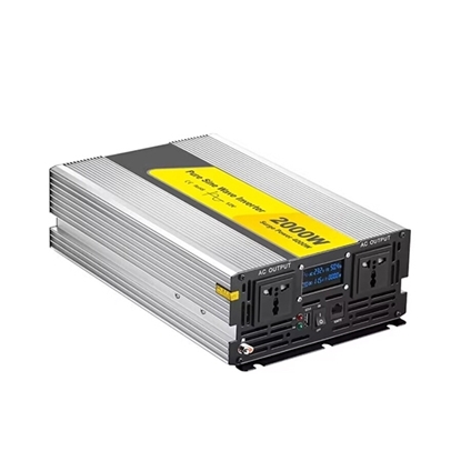 2000 Watt Pure Sine Wave Power Inverter, 12V DC to 240V AC
