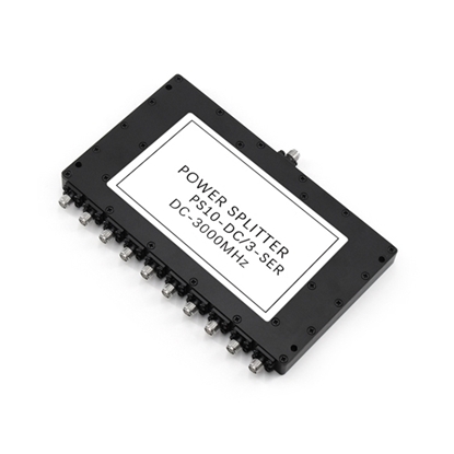 10 Way RF Power Divider, DC~3 GHz