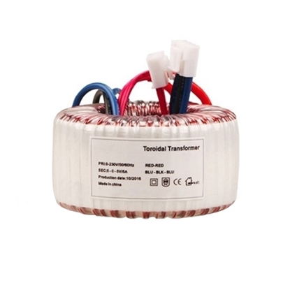 50VA Toroidal Transformer, 120V to 24-0-24V/30-0-30V